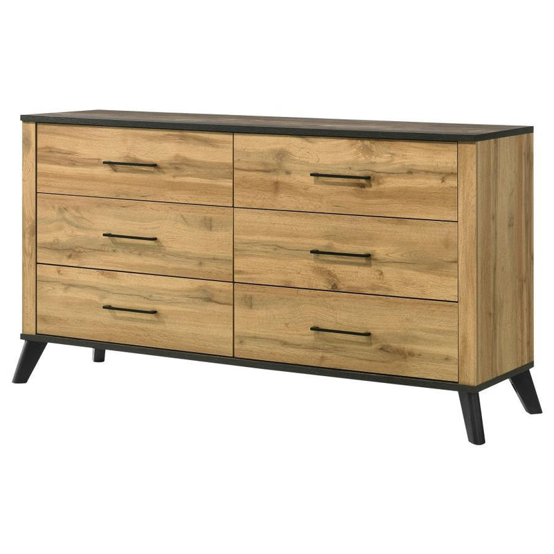Kaywood - 6-Drawer Dresser Cabinet - JaxCo Furniture