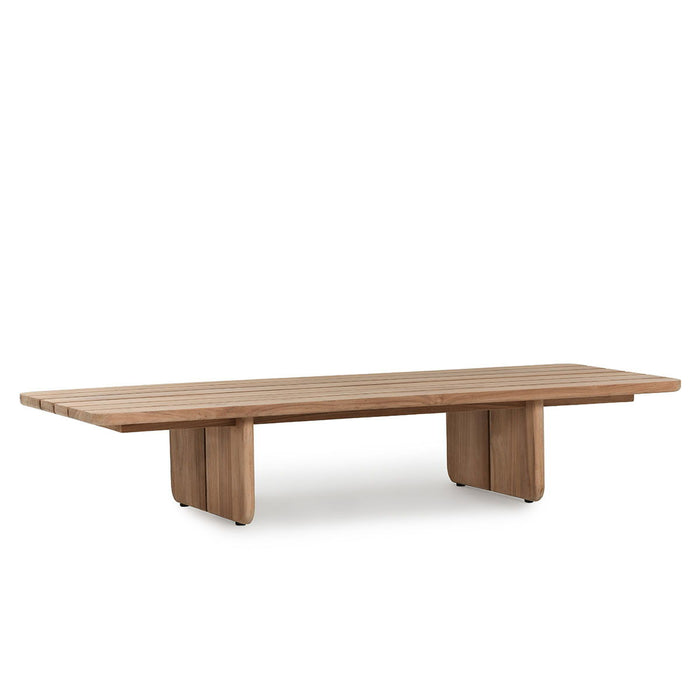 Hudson - Outdoor Coffee Table - Natural - JaxCo Furniture