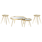 Kaelyn - Round Coffee And End Table Set - JaxCo Furniture