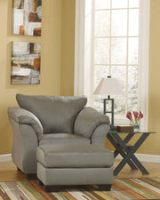 Darcy - Chair With Ottoman - JaxCo Furniture