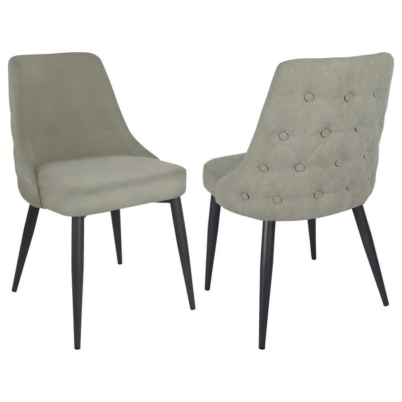 Cosmo - Upholstered Dining Side Chair (Set of 2) - JaxCo Furniture