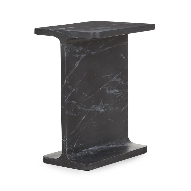 Delaney - Marble Rectangle Accent Table - JaxCo Furniture