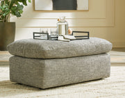 Dramatic - Granite - Ottoman - JaxCo Furniture