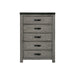 Wade - 5-Drawer Chest - Black Finish - JaxCo Furniture