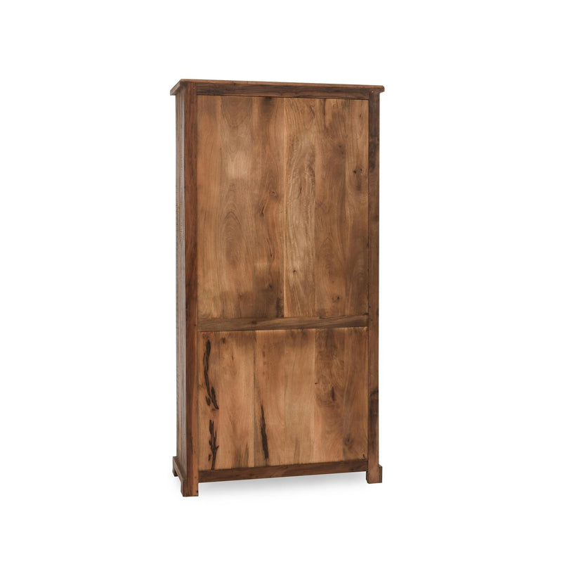 Zion - 2 Door Armoire - Natural - JaxCo Furniture