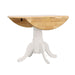 Allison - Round Drop Leaf Extension Dining Table - White - JaxCo Furniture