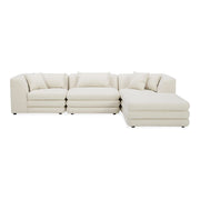 Lowtide - Lounge Modular Sectional - Warm White - JaxCo Furniture