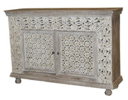 Blair - 2 Door Sideboard - Baer's Gray - JaxCo Furniture