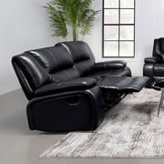 Camila - Upholstered Motion Reclining Loveseat - JaxCo Furniture