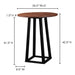 Tri - Mesa - Bar Table - Brown - JaxCo Furniture