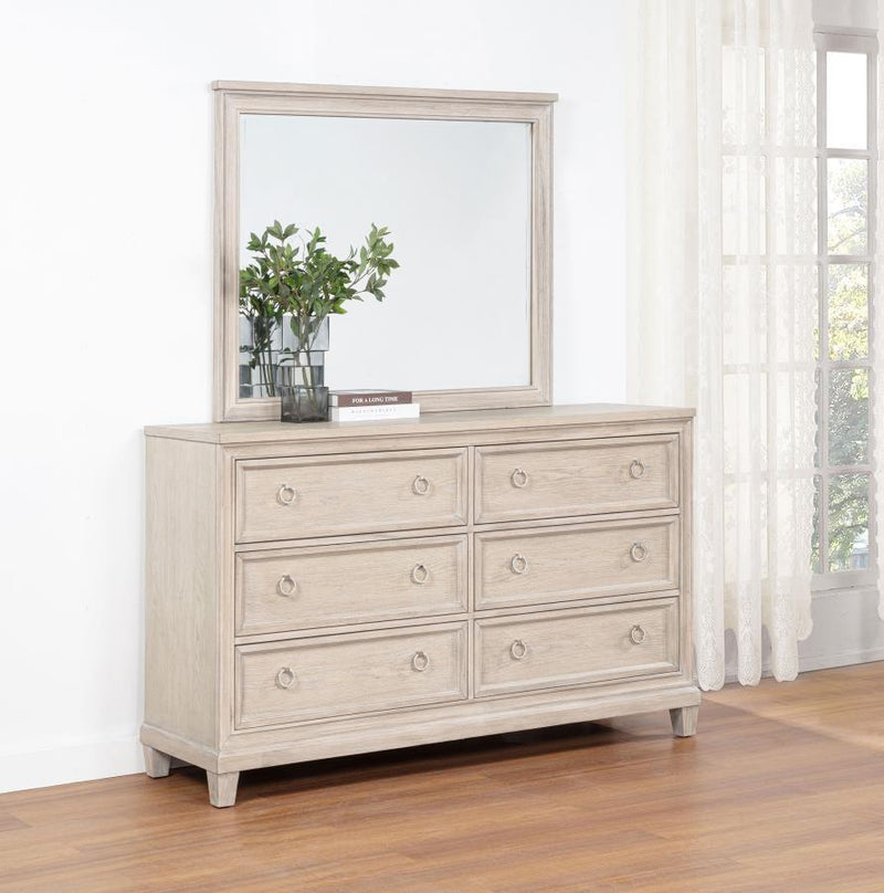 Pembroke - 6-Drawer Bedroom Dresser Cabinet - JaxCo Furniture