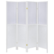 Mattison - 4-Panel Room Divider Folding Shoji Screen - JaxCo Furniture