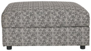 Kellway - Bisque - Ottoman With Storage - JaxCo Furniture