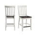 Kayla - Two Tone Counter Height Side Chair (Set of 2) - JaxCo Furniture