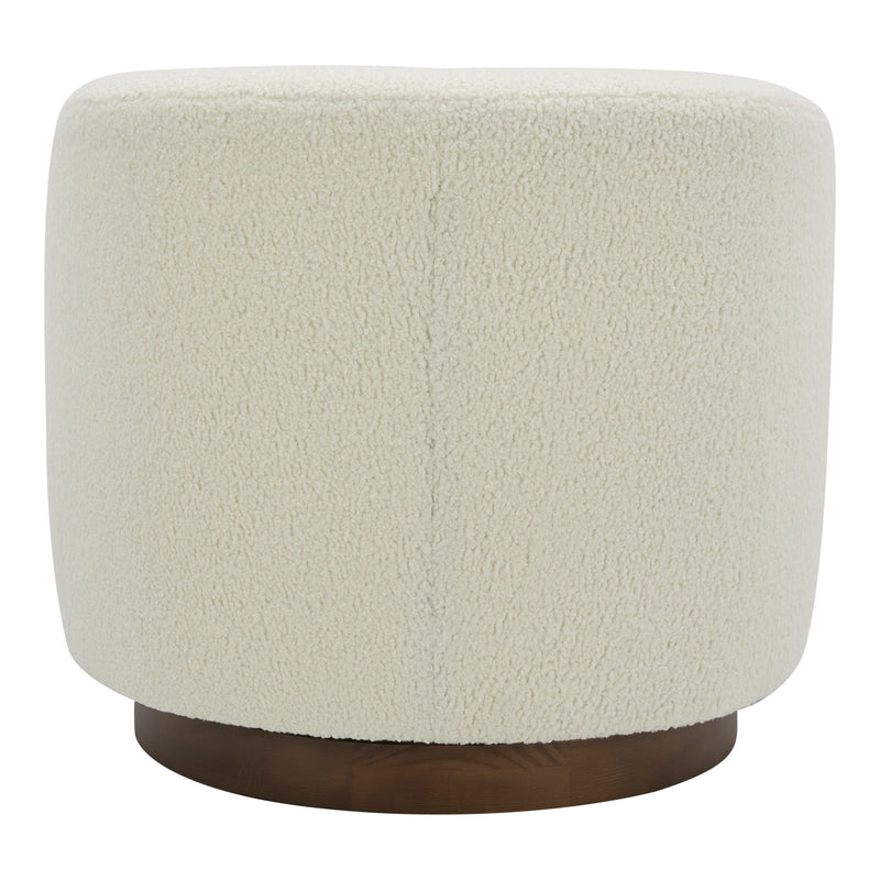 Oscy - Swivel Chair - White - JaxCo Furniture