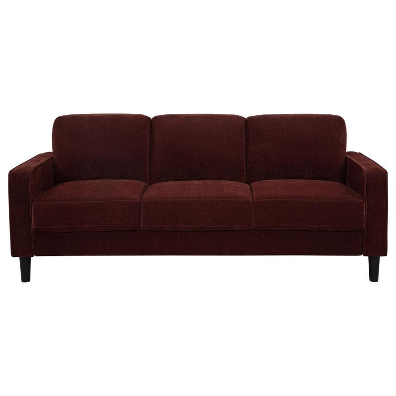Ruth - Upholstered Track Arm Sofa - JaxCo Furniture