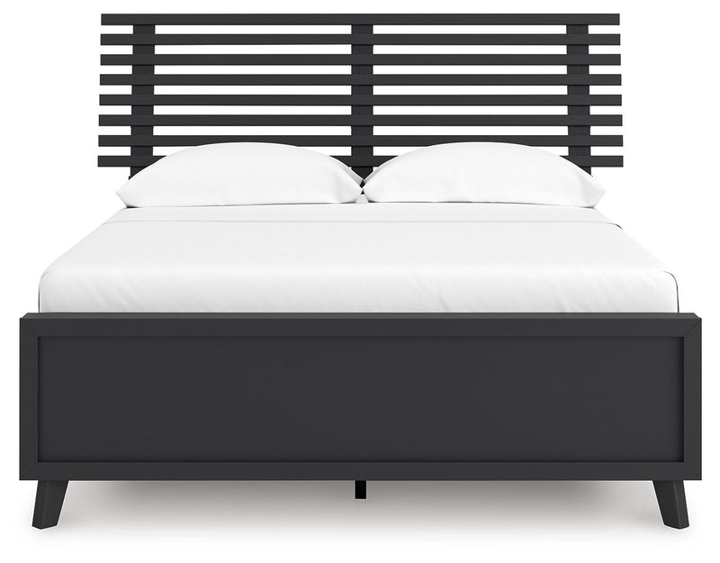 Danziar - Slat Panel Bed - JaxCo Furniture