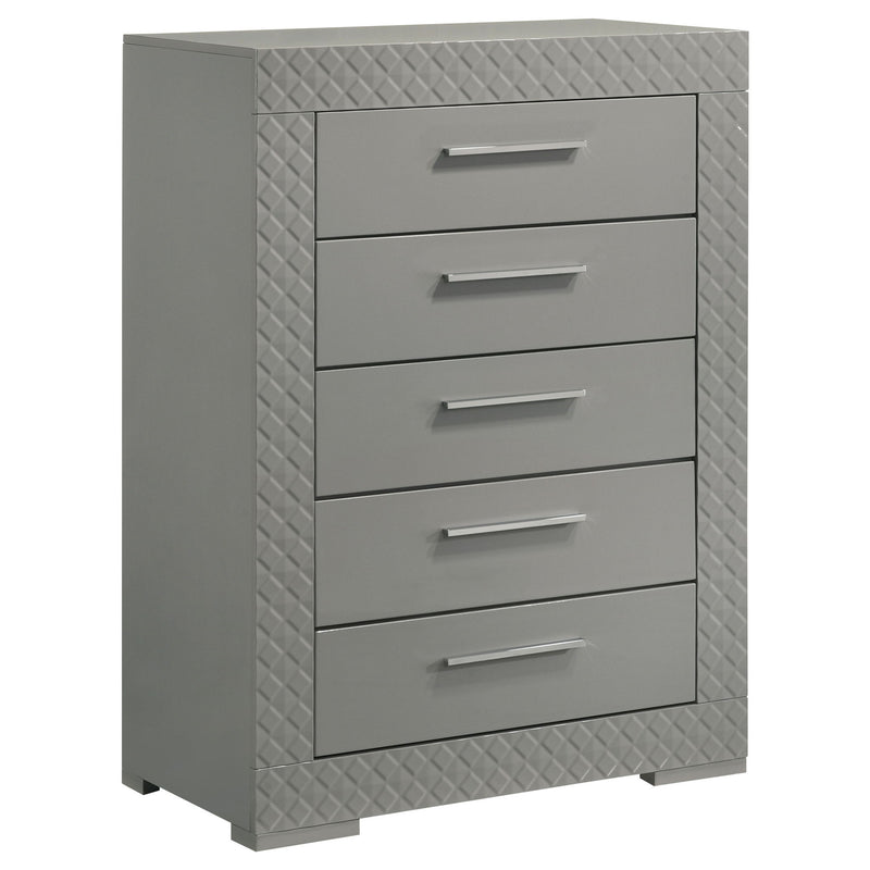 Ives - 5-Drawer Bedroom Chest - JaxCo Furniture