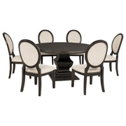 Twyla - Round Wood Dining Room Table Set - JaxCo Furniture