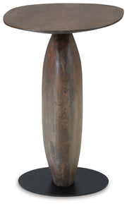 Cormmet - Brown / Black - Accent Table - JaxCo Furniture