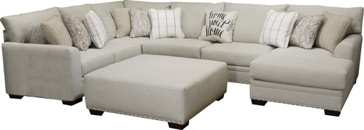 Middleton Modular Sectional - Cocktail Ottoman - Cement - 18" - JaxCo Furniture