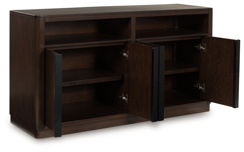 Dilenno - Dark Brown - Dining Room Server - JaxCo Furniture