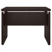 Skylar - Engineered Wood Writing Desk - Cappuccino - JaxCo Furniture