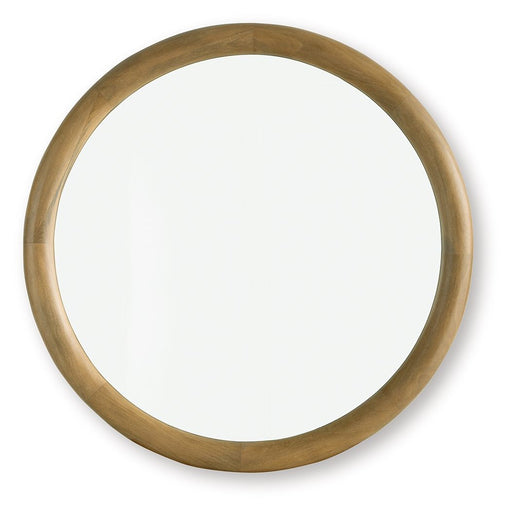 Yadiel - Brown - Accent Mirror - JaxCo Furniture