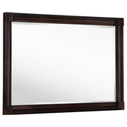 Andover - Dresser Mirror - Dark Oak - JaxCo Furniture