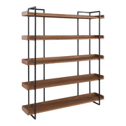 Vancouver - Large Bookshelf - Brown - JaxCo Furniture