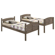 Flynn - Wood Bunk Bed With Mattress - JaxCo Furniture