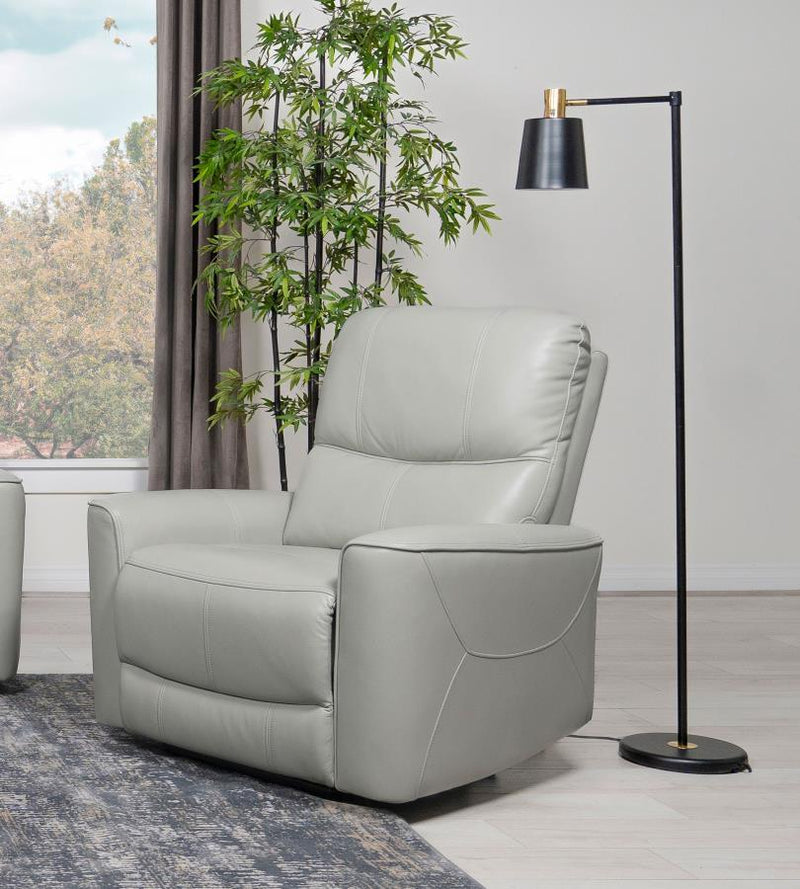 Greenfield - Upholstered Power Recliner Chair - JaxCo Furniture