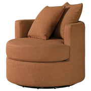 Debbie - Upholstered Swivel Accent Chair - JaxCo Furniture