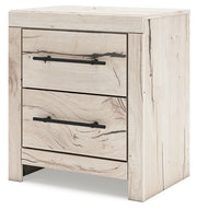 Lawroy - Light Natural - Two Drawer Night Stand - JaxCo Furniture