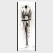 Dane - 30" x 80" Painting Art by Buddy Whitlock - White / Gray - JaxCo Furniture