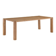 Post - Small Dining Table - Natural - JaxCo Furniture
