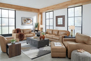 Lombardia - Tumbleweed - 4 Pc. - Sofa, Loveseat, Chair And A Half, Ottoman - JaxCo Furniture