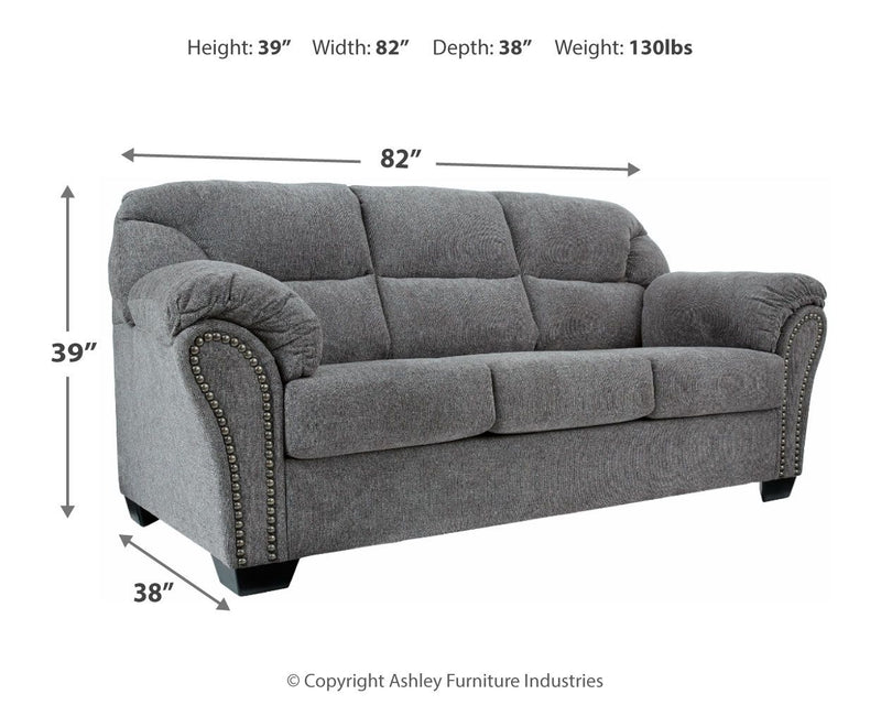 Allmaxx - Pewter - Sofa - JaxCo Furniture