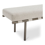Carson - Dining Bench - Beige - JaxCo Furniture