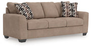 Triston-Peaks - Suede - Queen Sofa Sleeper - JaxCo Furniture