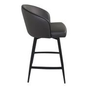 Webber - Swivel Counter Stool - Charcoal - JaxCo Furniture