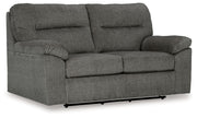 Bindura - Mineral - Glider Loveseat - JaxCo Furniture
