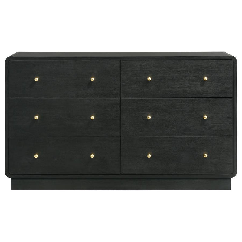 Cavelle - 6-Drawer Dresser - JaxCo Furniture