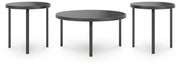 Dorylin - Black - Occasional Table Set (Set of 3) - JaxCo Furniture