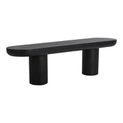 Rocca - Bench - Black - Concrete - JaxCo Furniture