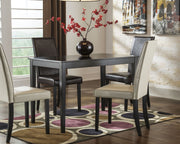 Kimonte - Dark Brown - Rectangular Dining Room Table - JaxCo Furniture