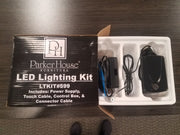 LED Lighting Kit - Power Box And LED Lighting - Black - JaxCo Furniture