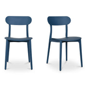 Kent - Outdoor Dining Chair (Set of 2) - Navy - JaxCo Furniture