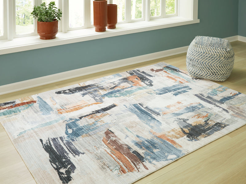 Hessland - Washable Rug - JaxCo Furniture