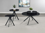Briggs - Round Coffee And End Table Set - JaxCo Furniture